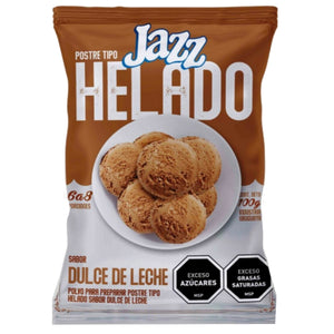 Polvo para Helado Jazz Dulce de Leche 100g