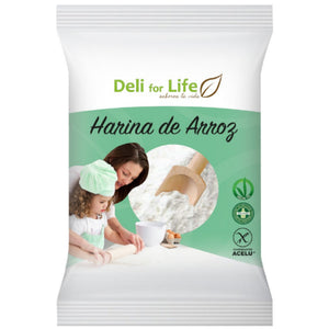Harina de Arroz Deli for Life 5kg Libre de Gluten