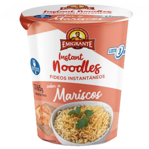 Pasta Instantánea Emigrante Noodles Mariscos 65g