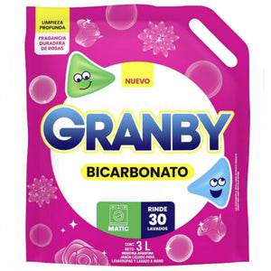 Jabón Liquido Granby Rosas Doypack 3lts