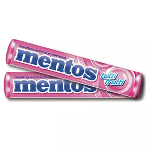 Caramelos Masticable Mentos Tutti Frutti 29.5g x12 unidades