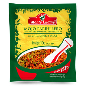 Mojo Parrillero Monte Cudine Sobre 10g