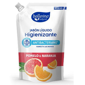 Jabón Liquido para Manos Ballerina Pomelo y Naranja 750ml