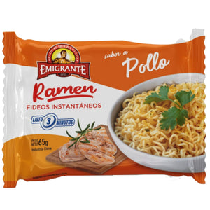 Pasta Instantánea Emigrante Ramen Pollo 65g