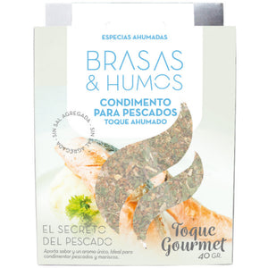 Condimento para Pescado Ahumado Brasas y Humos 40g