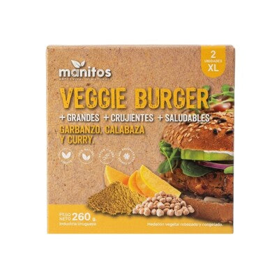 Hamburguesa de Garbanzos x2 unidades 260g