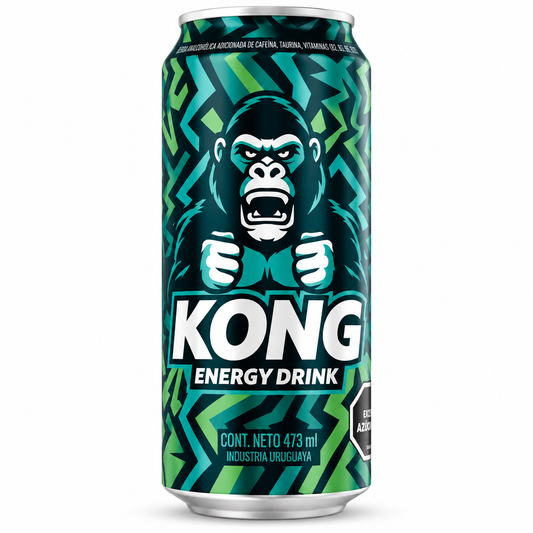 Energizante Kong Sabor Original Lata 473ml funda x6