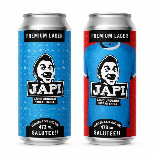 Cerveza Artesanal Japi Lager Edición Especial 473ml