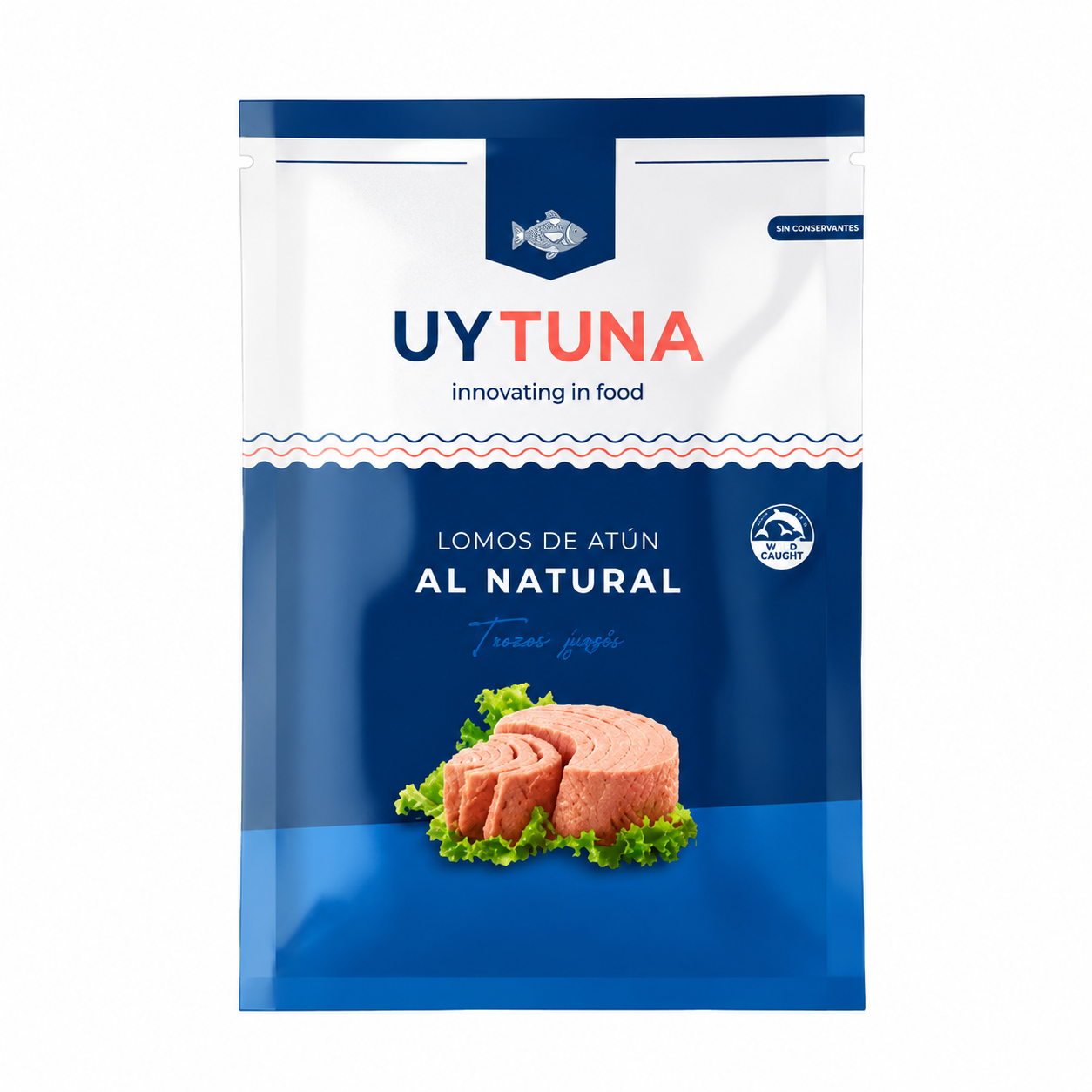 Atún en Trozos al Natural UyTuna 250g