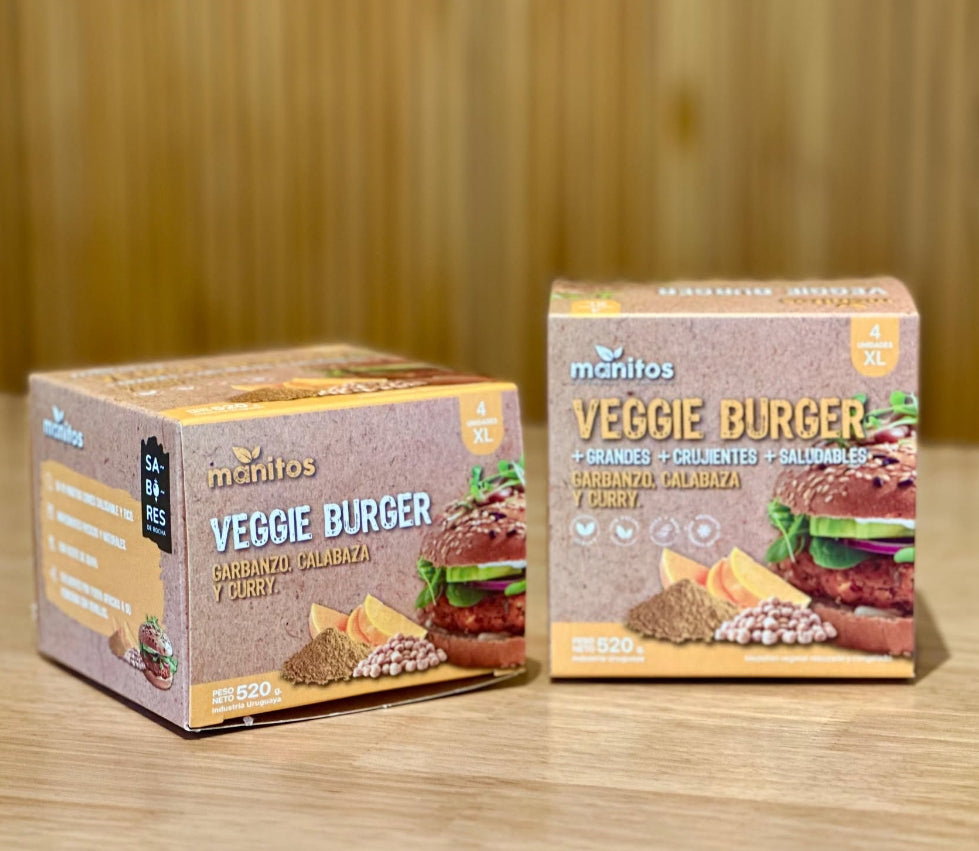 Hamburguesa de Garbanzos x4 unidades 520g