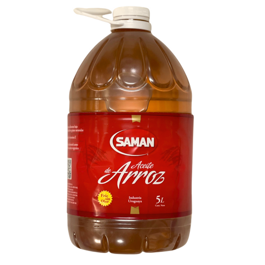 Aceite de Arroz Saman Refinado 5lts