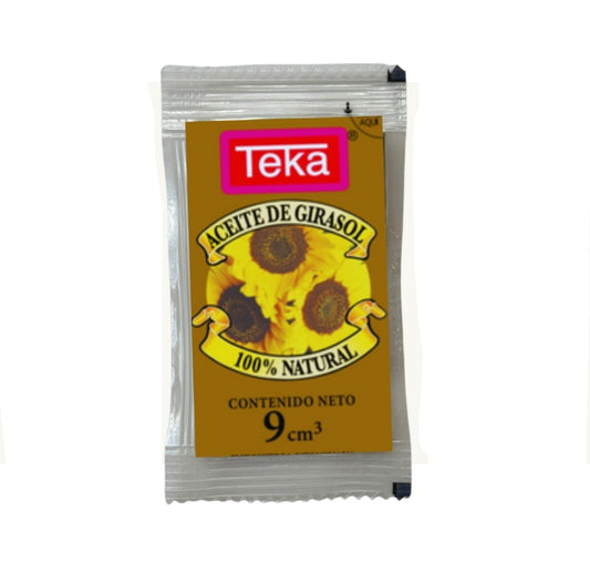 Aceite de Girasol Teka 9ml x200 Sachets