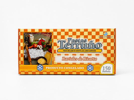 150 Ravioles de Ricotta Congelados Terruñeo