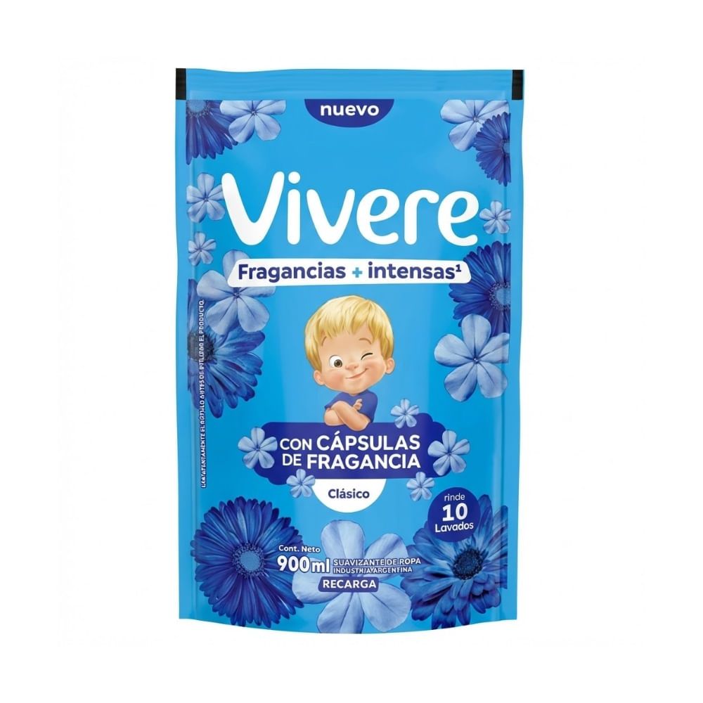 Suavizante Vivere Clasico Doypack 900ml