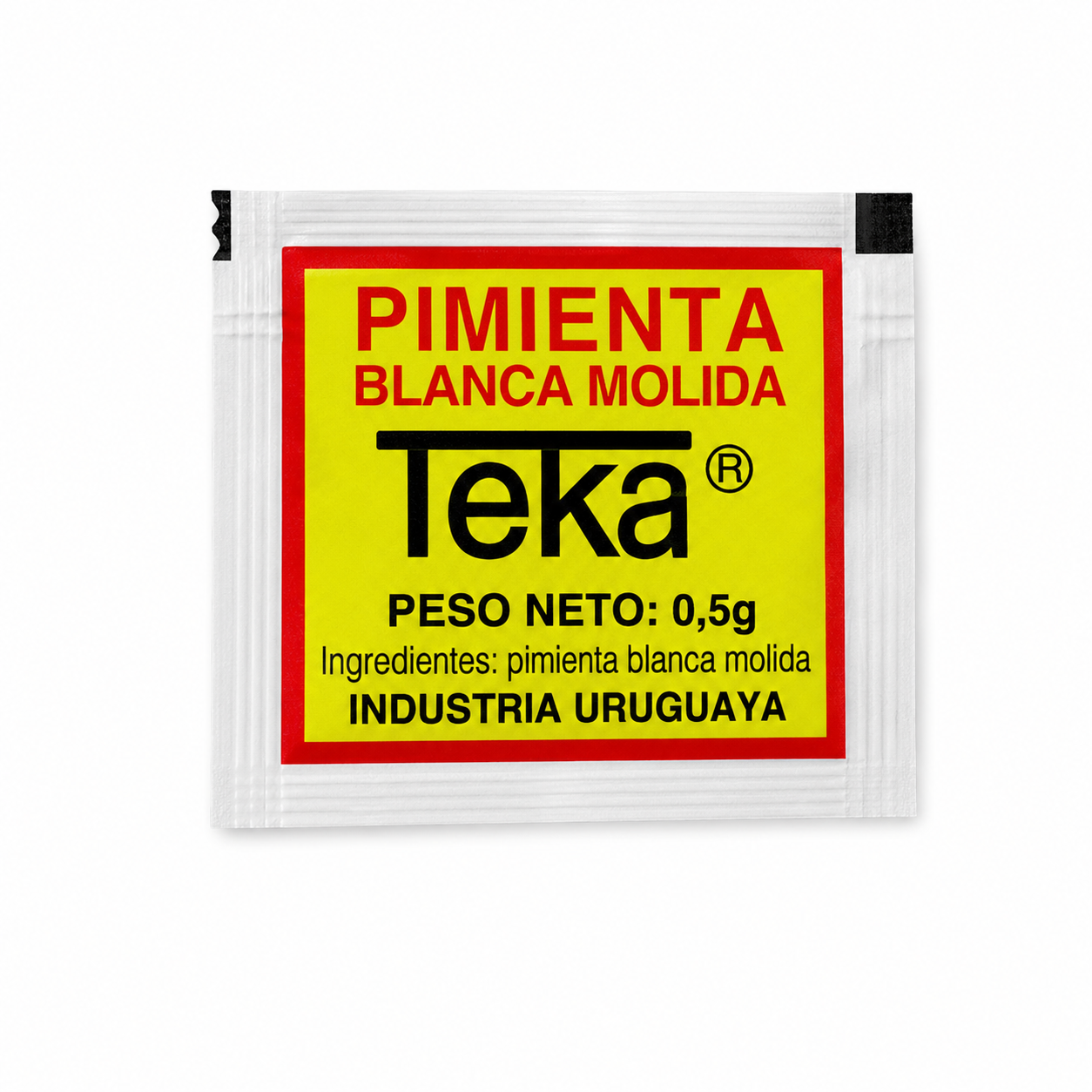 Pimienta Blanca Teka 0.5g x400 Sobres