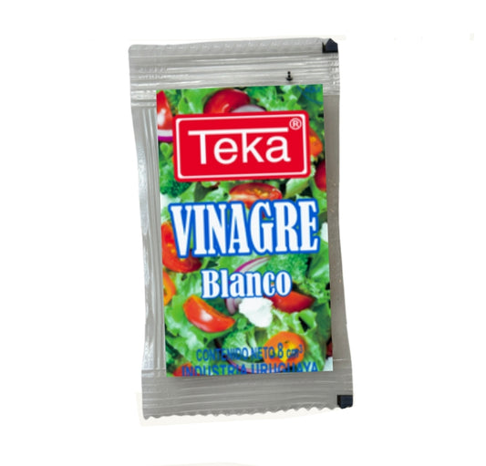 Vinagre de Alcohol Teka 8ml x200 Sachets