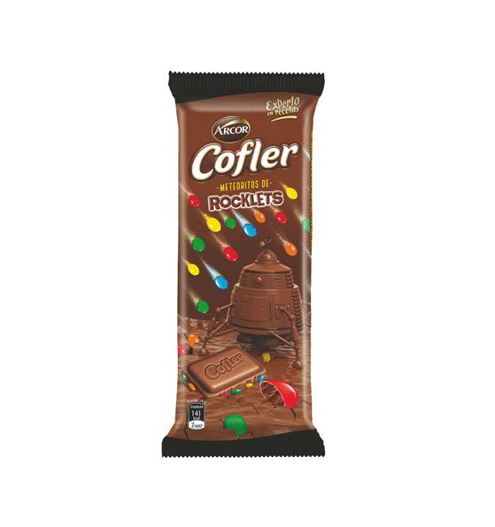 Tableta Chocolate con Leche con Confites Cofler 100gr