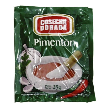 Pimentón Cosecha Dorada 25g Funda x30 unidades