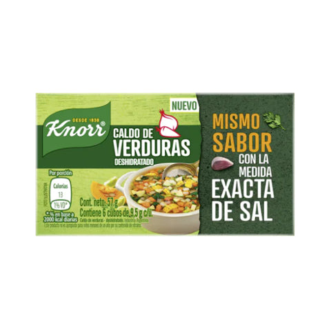 Caldo Knorr de Verdura x6 Cubos