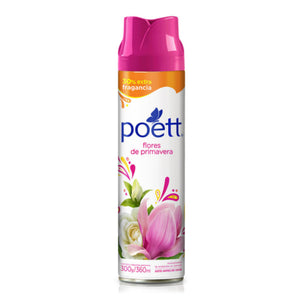 Desodorante de Ambiente en Aerosol Poett Flores de Primavera 360cc