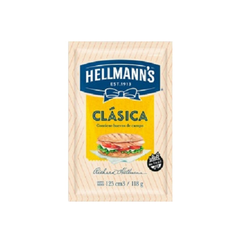 Mayonesa Clásica Hellmanns 125cc