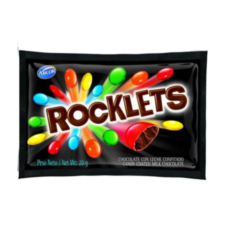 Chocolate Confitado Rocklets 20g x24 unidades