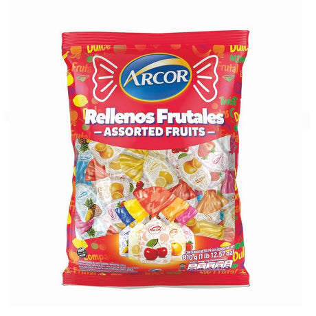 Caramelos Rellenos Frutales Arcor 810gr