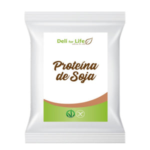 Aislado de Proteína de Soja Deli for Life 1kg Libre de Gluten