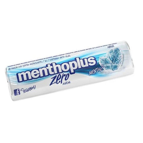 Caramelos MenthoPlus Zero Mentol x12 unidades
