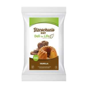 Bizcochuelo de Chocolate Deli for Life 500g Libre de Gluten