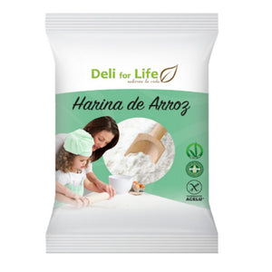 Harina de Arroz Deli for Life 400g Libre de Gluten
