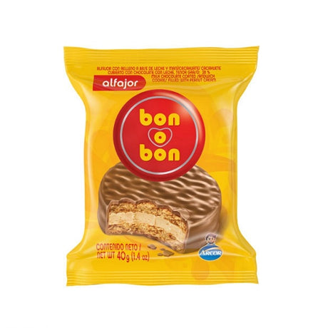 Alfajor Bonobon con Leche 40gr x20unidades