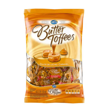 Caramelos Butter Toffees Dulce de Leche 822gr