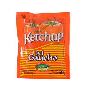 Salsa Ketchup Del Gaucho Sachet 60gr Display x12