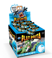 Chicle Plutonita Zumbi Abrazo Congelante 180gr