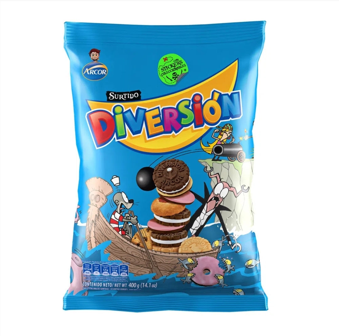 Galletitas Surtidas Diversion 400gr