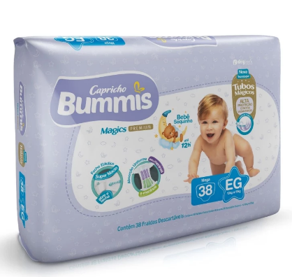 Pañales para Niños Bummis Talle XG x38