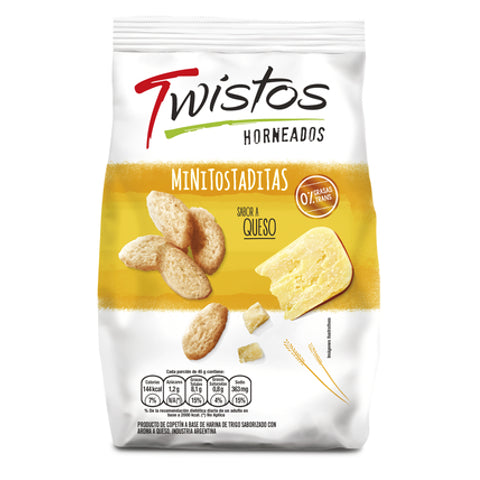 Mini Tostaditas Twistos de Queso 95g