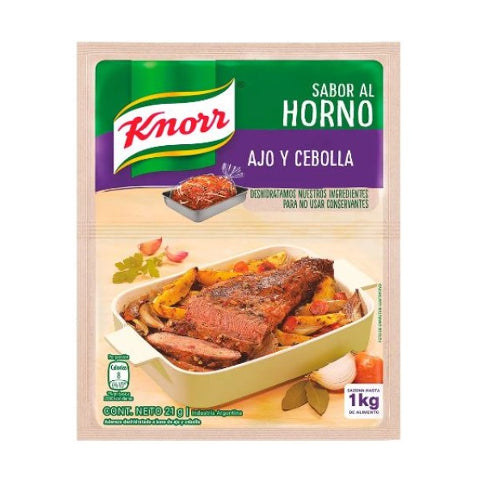 Saborizador Ajo y Cebolla al Horno Bolsa Knorr