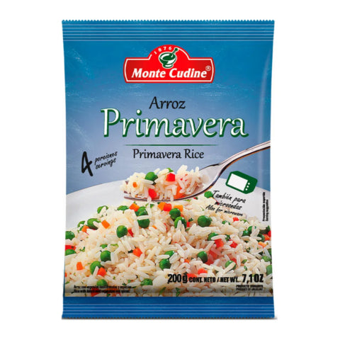 Arroz Monte Cudine Saborizado Primavera 200g
