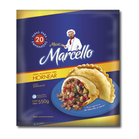 Masa Marcello Empanadas Horno x12