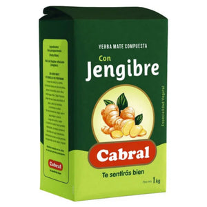 Yerba Cabral Compuesta con Jengibre 1kg
