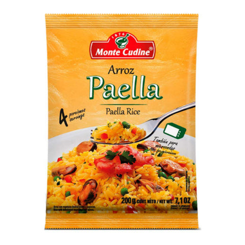 Arroz Monte Cudine Saborizado Paella 200g