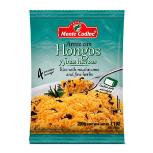 Arroz Monte Cudine Saborizado con Hongos 200g