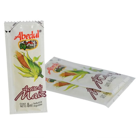 Aceite de Maíz Mini Sachet 8ml x198 unidades