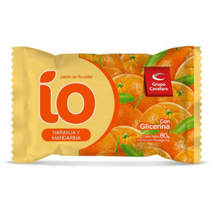 Jabón de Tocador IO Naranja y Mandarina 80g