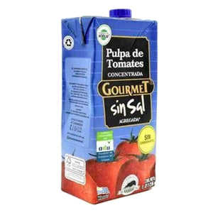 Pulpa de Tomates Concentrada Sin Sal Gourmet 1,010kg