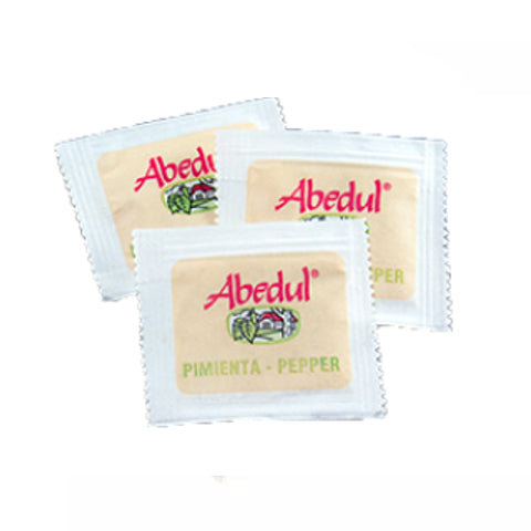 Pimienta Blanca Molida Mini Sachet 1g x400 unidades