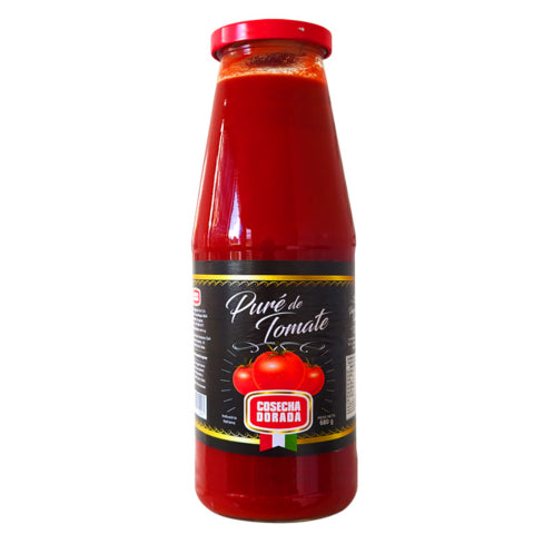 Puré de Tomates Cosecha Dorada Botella 680g