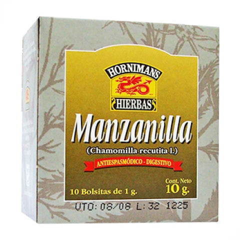 Té de Manzanilla Hornimans 1g x10 Sobres